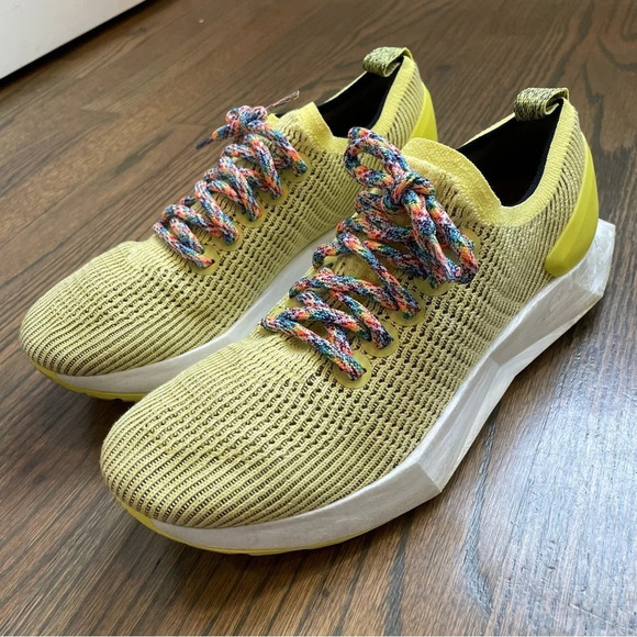 allbirds Shoes - Allbirds Tree Flyers Buoyant Yellow (Blizzard Sole) Women 9